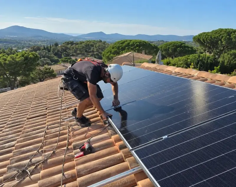 Installateur panneaux solaires Sainte-Blandine — pose photovoltaïque sur toiture